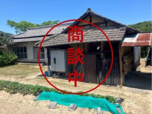 【無償譲渡】香川県高松市西植田町木造平屋建て